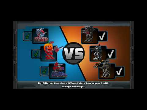 Super Mechs - Arena battles #7 - 3v3