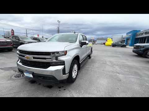 2022 Chevrolet Silverado 1500 LTD Crew Cab Standard Box 4-Wheel Drive LT in Silver for sale at Jack Carter Northstar GM in Cranbrook, BC