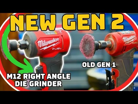 Brand New Gen 2 Milwaukee Right Angle Die Grinder Upgrade Or Let Down?