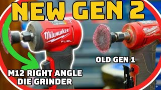Brand New Gen 2 Milwaukee Right Angle Die Grinder Upgrade Or Let Down?