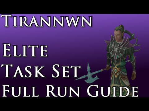 RSTask: Tirannwn Elite Task Set Full Run Guide [Runescape|RS3]