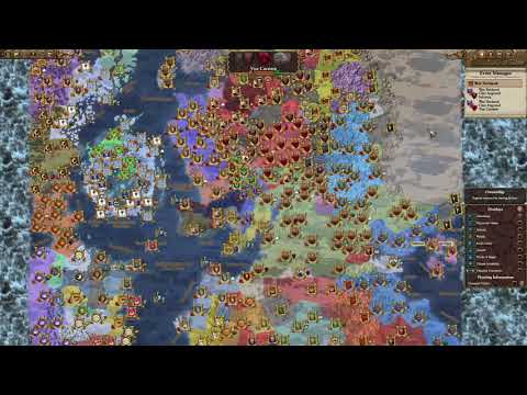Total War Warhammer 2 AI only Time-lapse #3 300 turns.  Rakarth Update