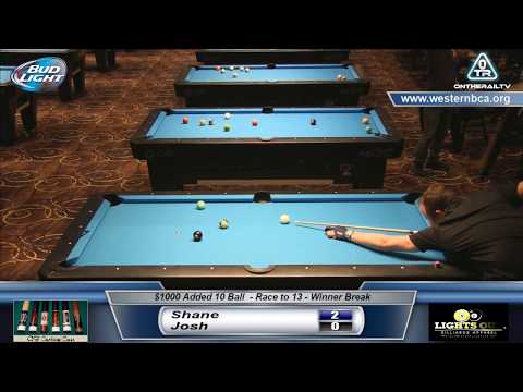 2017 Chinook Winds Open 10-Ball – Shane Van Boening vs Josh Roberts