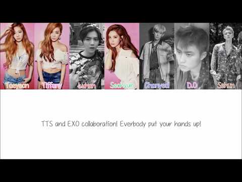 TTS ft EXO - DJ Got Us Falling In Love (Eng | Hang | Rom) - Color Coded