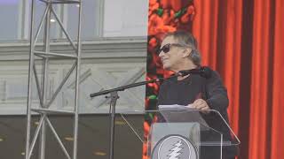 Mickey Hart's Send-Off to Bobby Weir - "Homecoming," at Civic Center Plaza, SF, CA January 17, 2026
