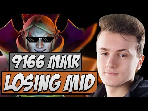 Liquid.Miracle Invoker Losing MID | Road to Kiev Major 7.14