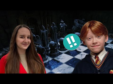 Chess Master EXPLAINS Harry Potter Chess Scene