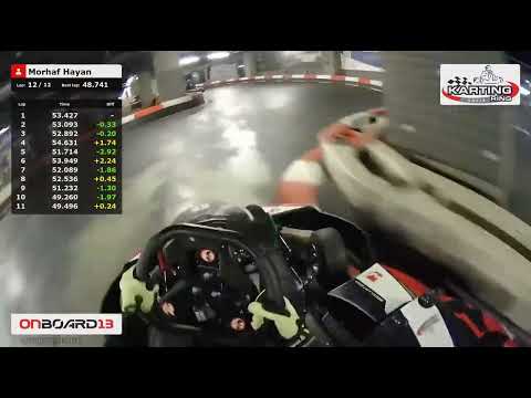 The heart-pounding action at the Sofia Karting Ring - OnBoard Video