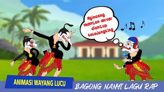 Download lagu BAGONG NYANYI RAP SUPER LUCU | Bagong Bingung Membedakan Lu dan Gue | Animasi Wayang Lucu mp3