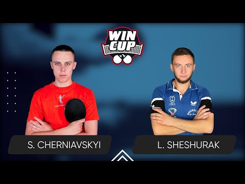 01:15 Serhii Cherniavskyi - Liubomyr Sheshurak West 6 WIN CUP 30.03.2024 | TABLE TENNIS WINCUP