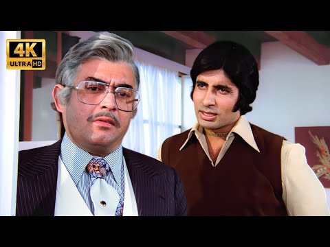 अगर मेरे पास कुछ है तो वो  माँ का दिया हुआ आशीर्वाद है - Trishul - Amitabh Bachchan - Action Scene