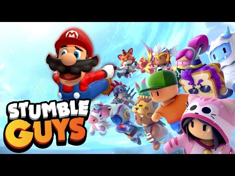 Mario Plays: Stumble Guys!!