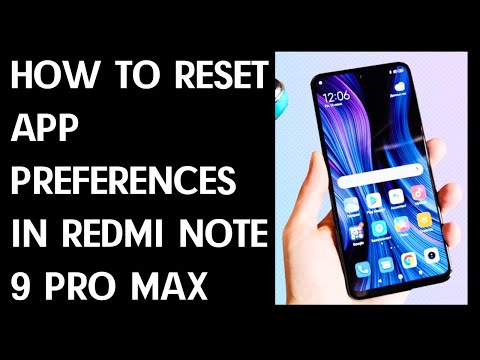 How to Reset App Preferences on Redmi Note 9 Pro Max - Remove App Settings