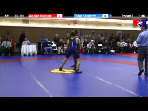 NYAC 74 KG / 163 lbs: Joaquin Bautista vs. Tanner Andrews