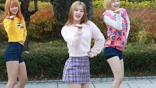181118 네이처 (Nature) 채빈 기분 좋아 (Girls and Flowers) - 대학로 마로니에 공원 버스킹