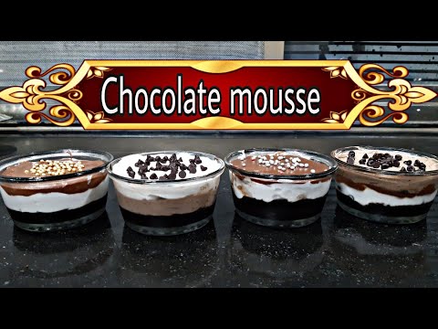 Chocolate mousse recipe| syed firdos ali