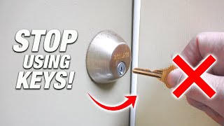 STOP Using Keys On Your Home Security Door Locks! Do The SMART Way With This!
