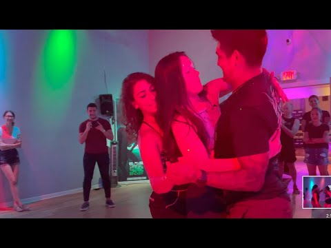 Zouk Demo | Jose Hernandez, Sarah Stoddard, and Sally Hannoush  | Brazilian Zouk Dance - ZoukTime