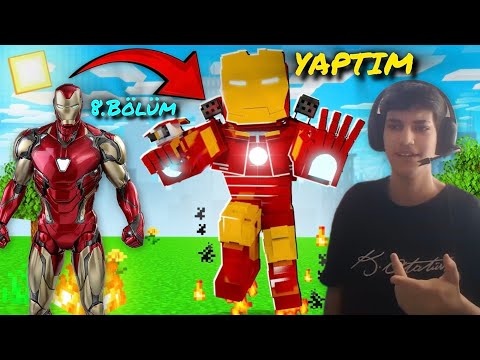Sezon 3 Modlu Survival 8. Bölüm (İron Man zırhı yaptım)