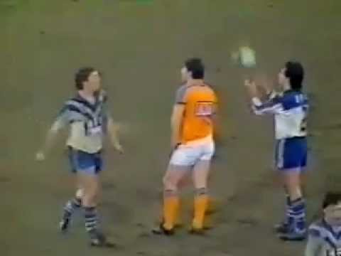 Terry Lamb milks penalty, Ron Gibbs sin binned 1985 Bulldogs v Roosters