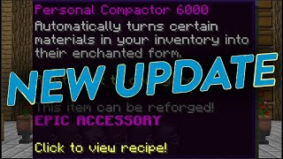 New super compactor talisman is OP | Hypixel Skyblock