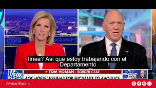 Tom Homan Has Asked The DOJ To Investigate AOC