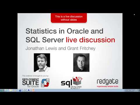 Statistics in Oracle and SQL Server