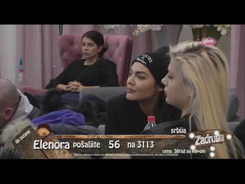 Zadruga 2 - Eleonora priznala da joj se dopao Vojke - 25.10.2018.
