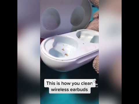 SAMSUNG GALAXY BUDS DEEP CLEAN #shorts
