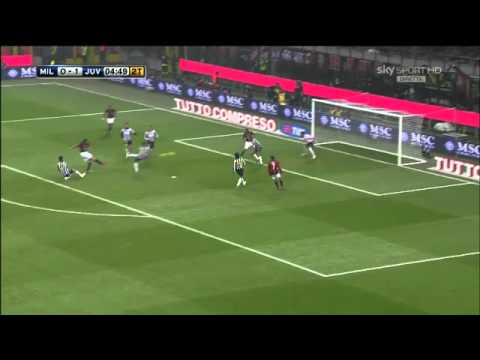 Milan-Juventus 1-2 - 9° GIORNATA SERIE A 2010/2011 - SKY Highlights (31/10/10)