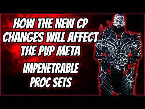 ESO - How the NEW CP Changes will affect the PvP Meta - Impen and Proc Sets (Flames of Ambition)