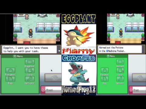 Pokémon Sacred Gold Storm Silver Ep 1. STARTERS!