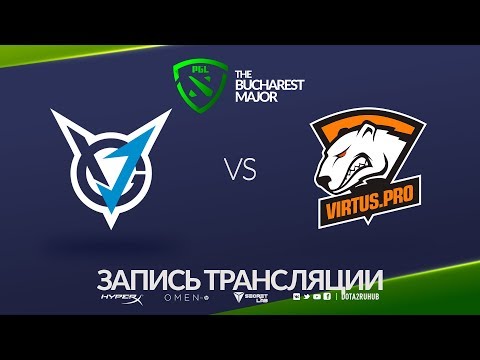 VGJ.Thunder vs Virtus.pro, Bucharest Major, game 1 [Maelstorm, Jam]