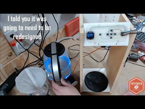 Pour Over Coffee Robot! - TipsyBrew mk1