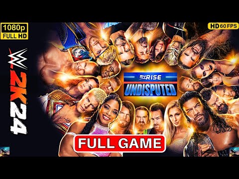 WWE 2K24 - MyRise Undisputed Gameplay Walkthrough FULL GAME [ HD 60FPS PC ] - No Commentary