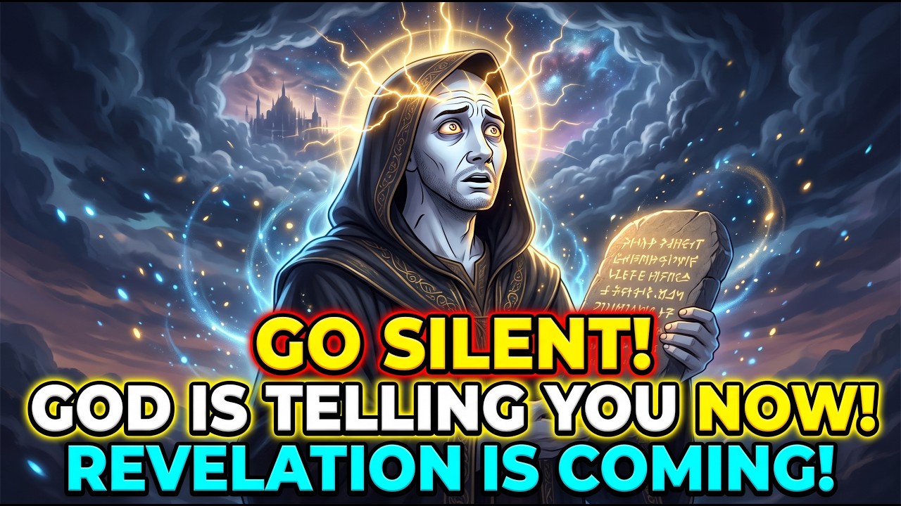 CHOSEN ONE, GOD IS TELLING YOU TO GO SILENT… SOMETHING IS ABOUT TO BE REVEALED.