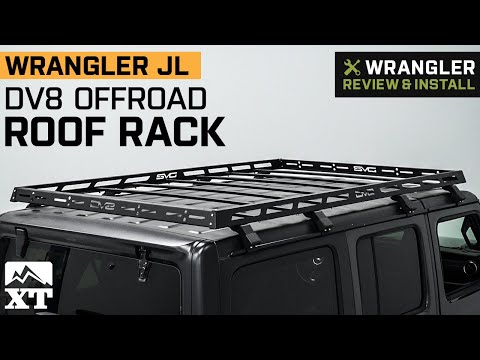 Jeep Wrangler JL DV8 Offroad Roof Rack Review & Install