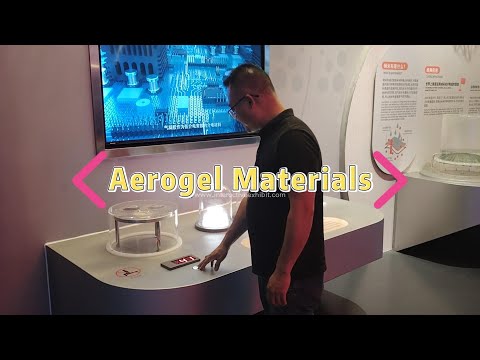 Aerogel Science Exhibit | Explore Ultralight Materials via Thermal Insulation & Nanoporous Demo
