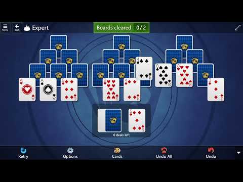Microsoft Solitaire Collection: TriPeaks - Expert - February 24, 2021