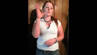 Let her go-By Passenger Performed in Sign Language by Heather