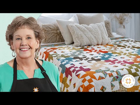 Make a Disappearing Hourglass Hidden Stars Quilt with Missouri Star (Video Tutorial)