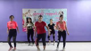 Download lagu VIA VALLEN - SELOW 💖 DHINAR'S CREW ZUMBA FITNESS mp3