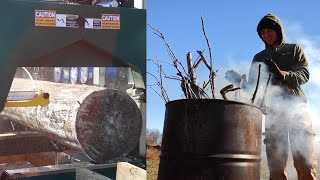 Cleaning Up the Property and Milling Lumber for Builds | Abandoned Shed to Tiny House