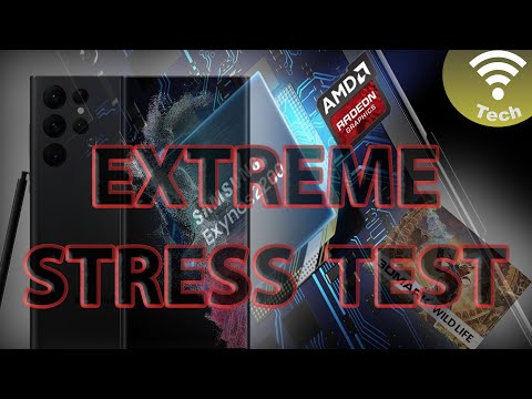 S22 Ultra 3DMark Extreme stress tests on different processing speeds