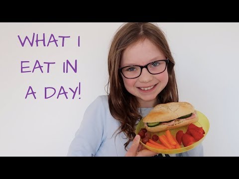 WHAT I EAT IN A DAY - KIDS VERSION Video