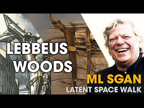 Lebbeus Woods - ML SGAN Latent Space Walk