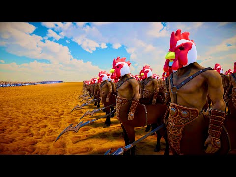 15 MILLION CHICKEN HEAD CENTAURS vs 500,000 JEDI KNIGHTS | UEBS 2
