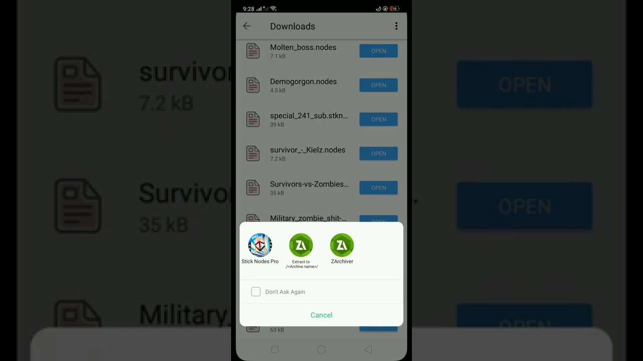 how to put packs in stick nodes (yea again)