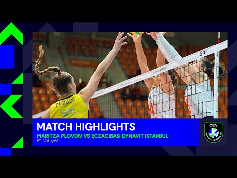 Highlights | Maritza PLOVDIV vs. Eczacibasi Dynavit ISTANBUL | CEV Champions League Volley 2023