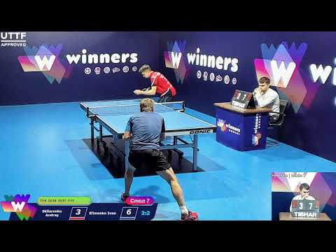 Skliarenko Andrey - Efimenko Ivan. WINners. CUP Table Tennis 7 12.01.2021 12:45
